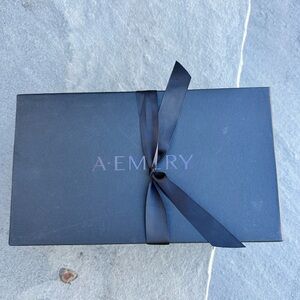 A.EMERY Jalen Slim Sandal - Black